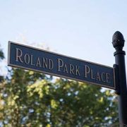 Roland Park Place Street Sign