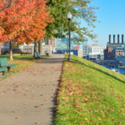 baltimore view in fall