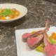 photo of two plates of food to showcase some of the exquisite menu and dining options available at Roland Park Place