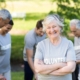 group of senior volunteers